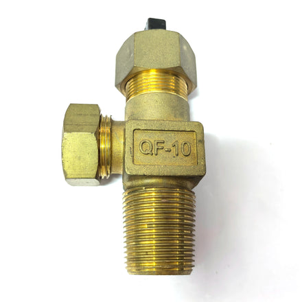 Chlorine Bottle Valve Industrial Chlorine Cylinder Control Valve QF-10 Chlorine Cylinder Valve for Water Treatment