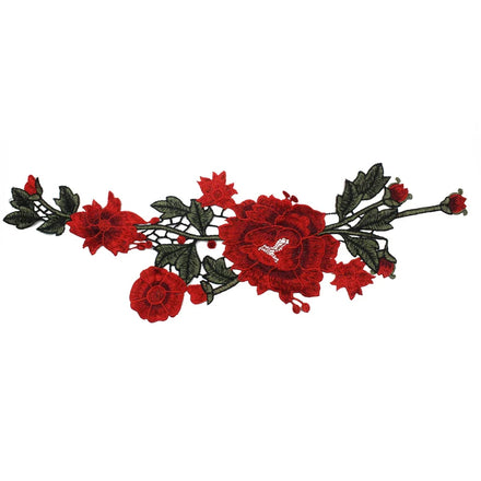 Factory Hot Wholesale Hand Embroidery Flowers Patch