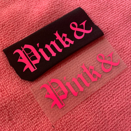 Custom Waterproof Trademark logo Thermal Transfer Sticker for Shortsplastisol T-shirt Heat Press Label
