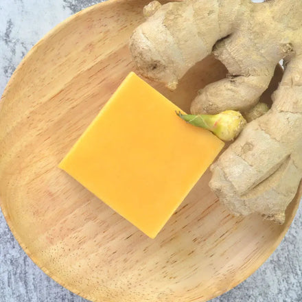 Customized Regular Size Vegan Brighten Whitening Dark Spot Remover Anti Acne Hand Made Turmeric Soap for Face and Body