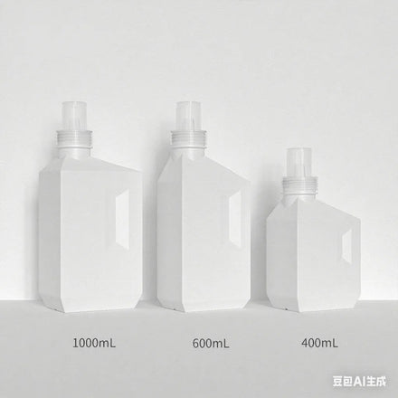 Shampoo Packaging Material 400 600 1000 Spot High-Capacity Shampoo Bath Gel Press Bottle