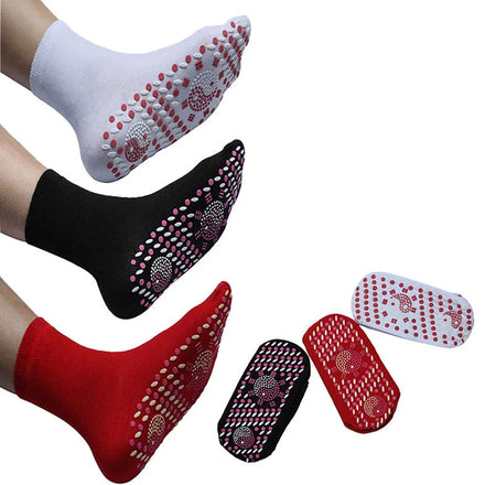 Magnetic Tourmaline Self-Heating Socks Comfortable Winter Warm Acupuncture Socks