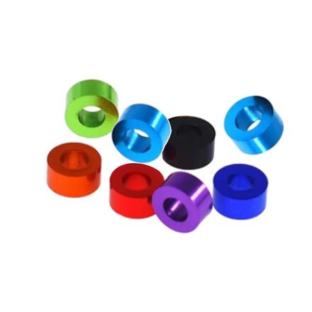 Custom Anodized Aluminum Jdm Fender Washers M6 M3*6*0.5/1/1.5/2/2.5/3/4/5/6/8/10mm M3 Colourful Anodized Countersunk Washer