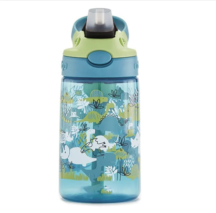 Kids Water Bottle with Redesigned AUTOSPOUT Straw 14 Oz. Shark