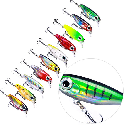 3.8cm/2.8g Lures Fishing Saltwater Popper Small Popper Lure Artificial Fishing Lure