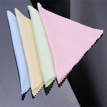 10PCS/bag Superfine Microfibre Cleaning Glasses Cloths for Glasses Spectacles Lens Camera