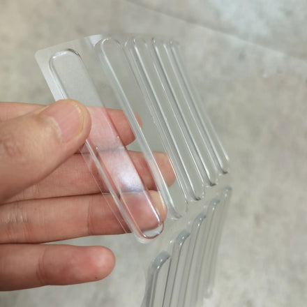 Anti Slip Self Adhesive Rubber Cabinet Door Bumper Stripes Sound Noise Dampening Buffer Anti-Scratch Pads for Doors Chair