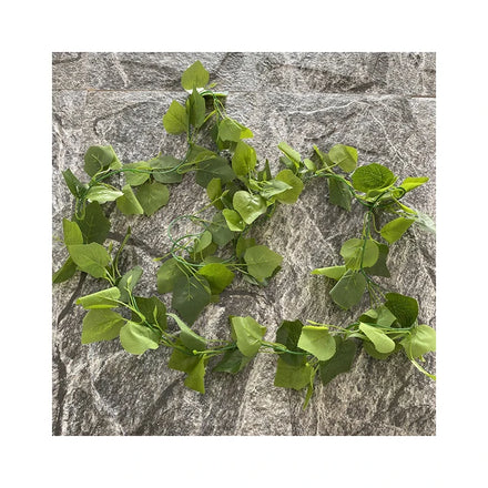 Hanging Plants External Artificial Vines Soft Vine With Grape Leaves