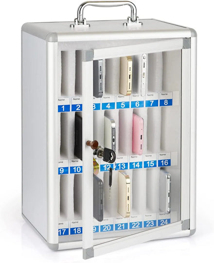 Aluminum Alloy Pocket Chart Cell Phone Storage Carry Case Tool Case