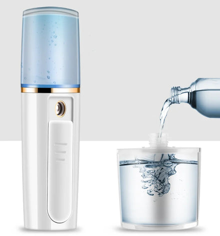 Portable Custom Logo Lash Eyelash Extension Handy Facial Nano Mister Sprayer Steamer