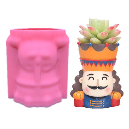 Early Riser Flower Pot Succulent Plants Cactus Container Garden Bonsai Pots Cartoon Style Desktop Decorative Planter Home Balcon