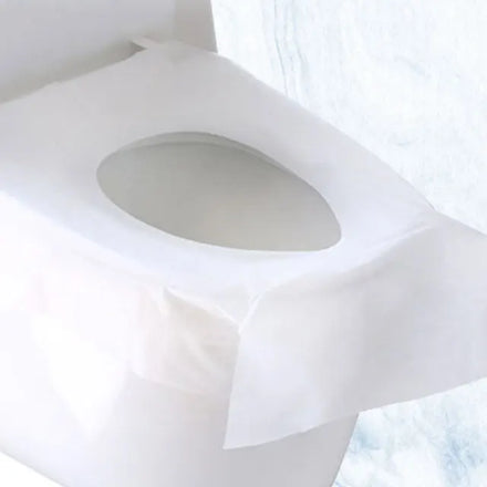 Wholesale Free Sample Portable Large Size Disposable Toilet Seat Mat Paper Material