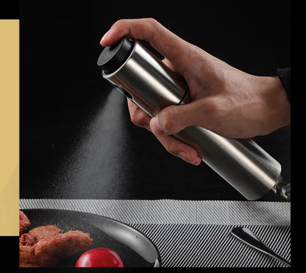 Kitchen Accessories Set 304 Stainless Steel Eco-Friendly Spice Pepper Shakers Seasoning Container Olive Oil Spray Best