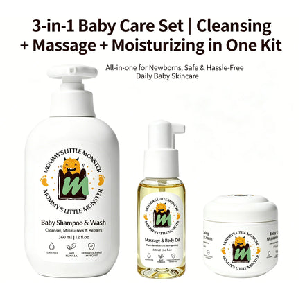 Tear Free Gently Cleanse Child'S Delicate Skin and Hair Baby Milk Shower Gel and Shampoo Baby Body Wash