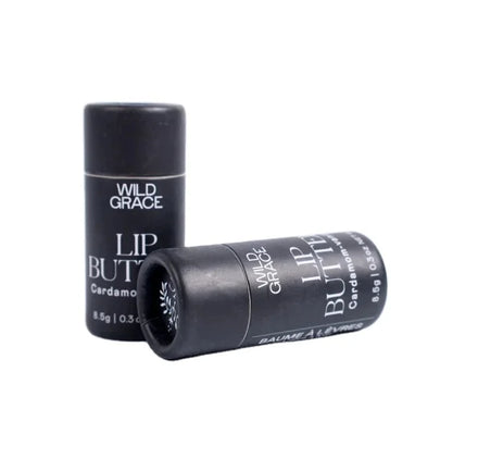 Eco Friendly Deodorant Push up Cylinder Box Recycled Paper Packaging Lip Balm Tube Golden Foil Oil- Resistant