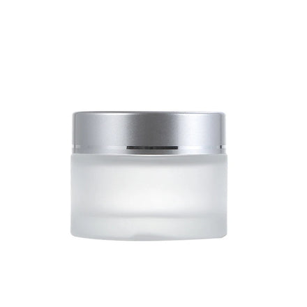 Customized Cosmetic Glass Cream Jar 5g 10g 15g 20g 30g 50g 100g Glass Clear Frosted Jar for Cream