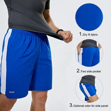 Factory ODM High Quality Mens Activewear Custom Sportswear Summer Athletic Gym Workout Mens Gym Short Men's Shorts