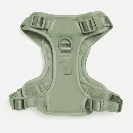 No Pull Soft Breathable Mesh Dog Vest Harness Frog Choke Metal Front Clip Adjustable Dog Vest Soft Padded for Easy Walking