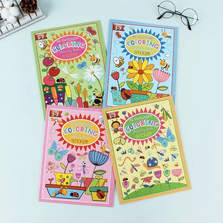 Ready to Ship Coloring Book Activity Books with Sticker Drawing Books for Children