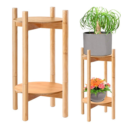 High Tube Indoor Plant Support Flower Stand Set Bamboo Plant Stand