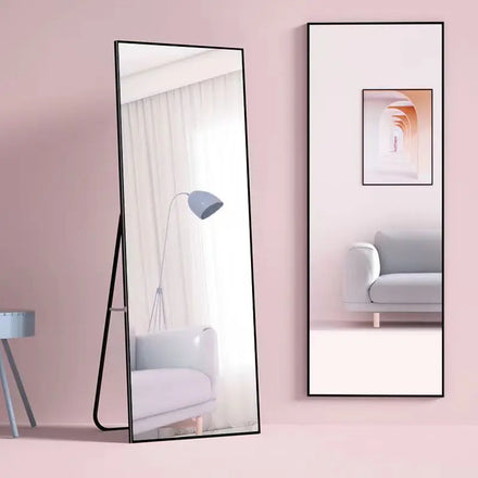 Right Angle Mural Decor Mirror Glass Sheet Customized Shape Modern Standing Full Length Body Mirror Shower Bathroom Wall Mirror