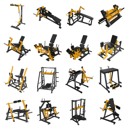 Commercial Gym Equipment Plate Loaded Machine Bicep Curl Machine