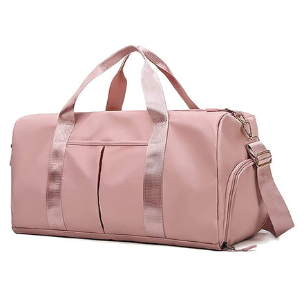 Custom Fashion Sports Gym Travel Bag Weekender Overnight Duffel Bags With Shoe Compartment Dry and Wet Separation for Men Women
