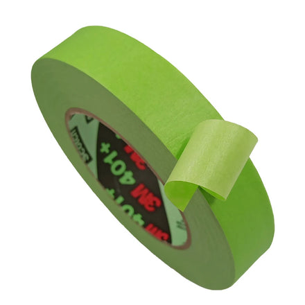 3M 401+Green Crepe Paper High Performance Masking Tape