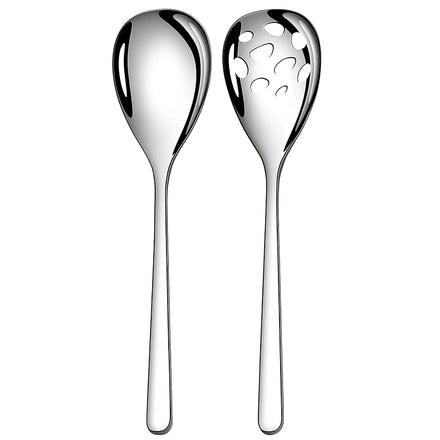 Stainless Steel Serving Spoons for BuffetBig Dinner Spoon for Catering Serving FoodMetal Slotted Spoon