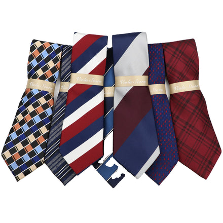 Fashion Plaid Striped 8cm Polyester Necktie Men Suit Formal Classic Tie Office Business Tuxedo Shirt Cravat Gift Male Accessory