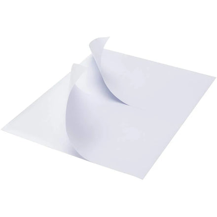 Premium Raw Material Half Sheet A4 Sticker Self Adhesive Shipping Labels for Laser & Inkjet Printers