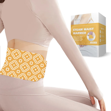 Steam Waist Warmer 5 Pcs in 1 Packing Heating on Waist Good Choice in Cold Whether