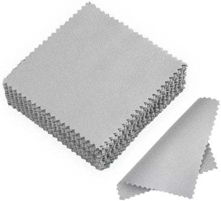 Silver Jewelry Cleaning Cloth Polishing Cloth Individually Wrapped Jewelry Cleaning Cloth for Sterling Silver Gold Platinum