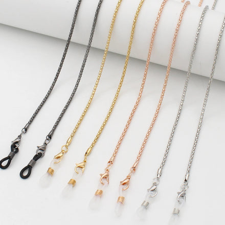 New Metal Eyeglass Chains Eyeglasses String Holder Glasses Strap Eyewear Chain Glasses Facemask Cord Lanyard