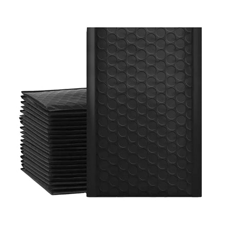 Custom Waterproof Self-Adhesive Black Poly Bubble Mailers Padded Envelope for Shipping