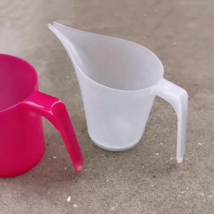 DM584 Long Mouth 1000ml Capacious Plastic Measuring Cup for Making Candle Soap Resin Jewelry Crafts