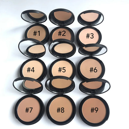 Custom logo 18 Colors Setting Powder Face Powder Makeup Pressed Powder Palette Private Label