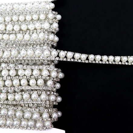D029 Fashion Design for Rhinestones Chain Handbags Decoration DIY Big Rhinestone Chains Sandals