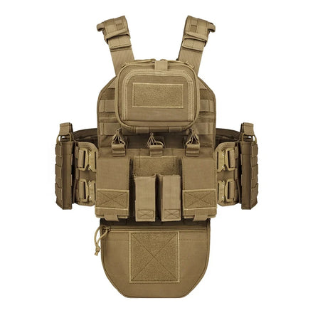 YAKEDA Quick Release Molle Outdoor Supplies Camouflage Plater Carrier OCP Chaleco Tactico Tactical Vest