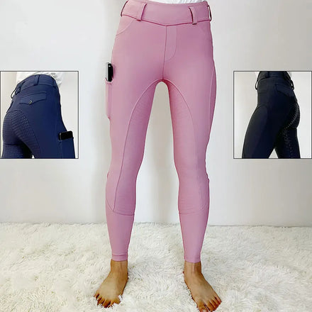 Factory Children Equestrian Silicone Pants Leggings Riding Girls Breeches Horse Riding Clothing
