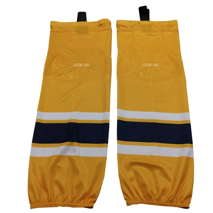 Custom Team Hockey Sublimated Embroidery Socks