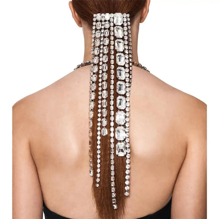 Pendant Bridal Headdress Women Jewelry Festival Forehead Chain Tiara Wedding Tassel Pearl Hair Bands