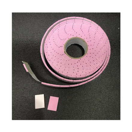 3mm Thick Red Blue Black Double Sided Handmade Dots Weather Seal Tape Die Cut Squares Foam Eva Tape