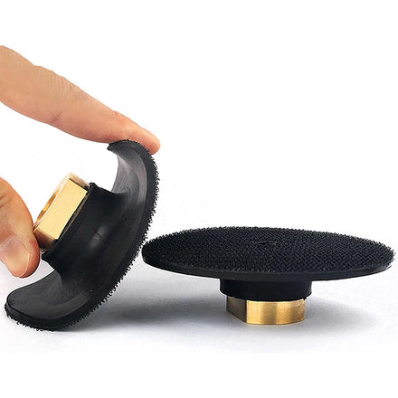 Backing Pad Angle Grinder M14 Backing Pad Polishing Plate Rubber Diamond Polishing Pads Backing Pad