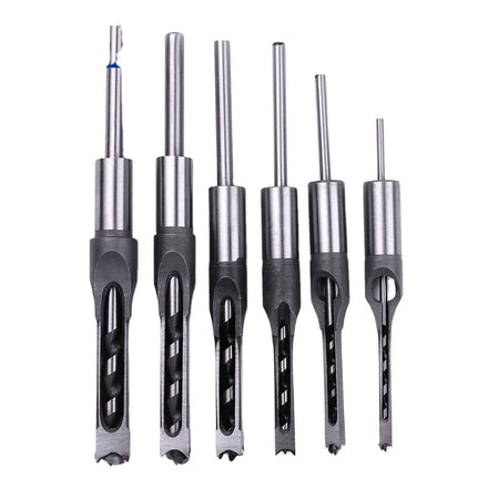 HSS Material Square Hole Drill Bits Center Drill Bit for Wood Drilling Weix WX3010 6/6.4/8mm Sizes