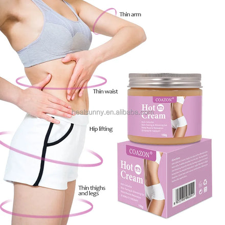 Private Label Weight Loss Fat Burn Anti Cellulite Slimming Firming Hot Body Massage Cream 150g