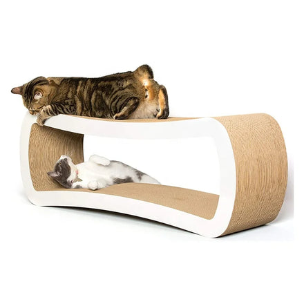 2025 Luxury Extra Large KMART Cardboard Cat Scratcher Board New Design with OEM ODM Made From Wood and Paper