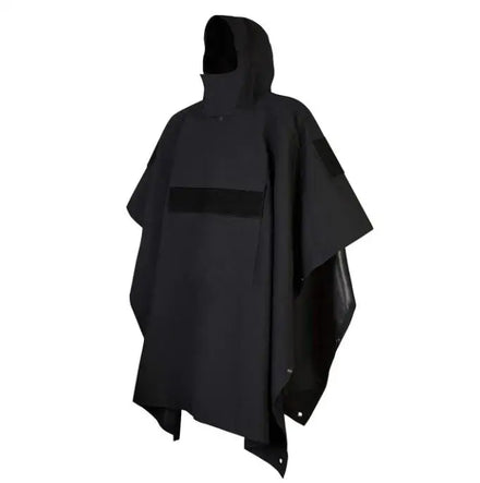 Woqi Waterproof Adults Plaid Letter Poncho Hoodie Men Winter Ponchos for Adults Camping Hiking