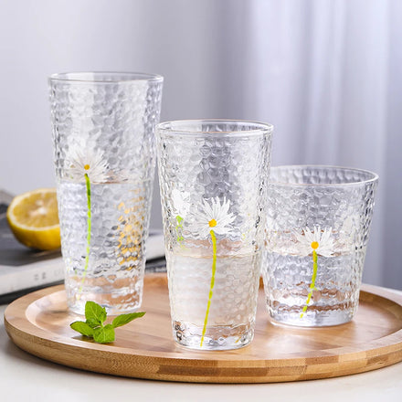 Wholesale Japanese Hammer Glass Wine Highball Glass Classic Design Transparent