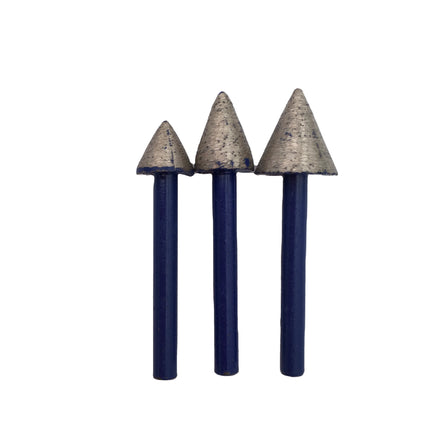 KSL High-quality sharp Sintered Carving Grinding Point Is Used for Stone Granite Carving